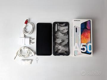 Samsung Galaxy A50 con display rovinato