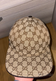 Cappellino Gucci classico beige