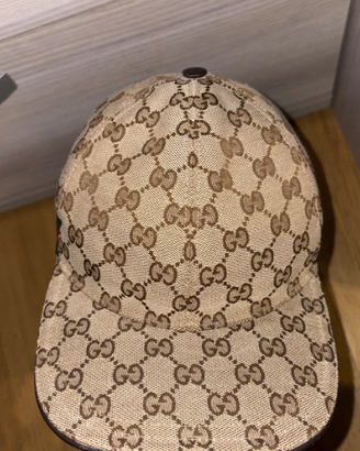 Cappellino Gucci classico beige