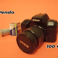 Nikon F70,  analogica, con obiettivo Nikkor 28-80