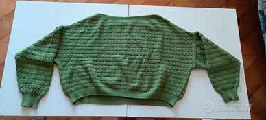 Maglione donna verde