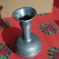 vaso portafiori in peltro