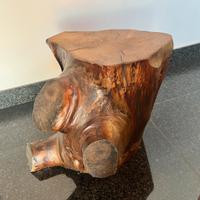 Tavolino Tronco di Pino