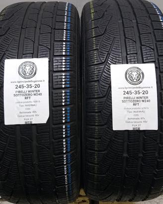 2 GOMME 245 35 20 PIRELLI A63915