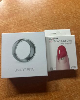 anello smart e chip unghia