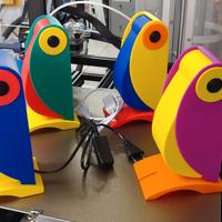 Bajour lampada Tucano. Stampe 3D