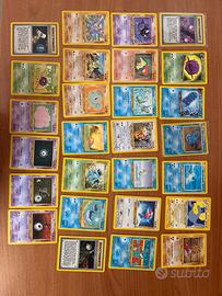 Lotto carte vintage set neo destiny ita