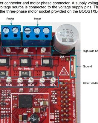 Scheda di sviluppo Texas BOOSTXL-DRV8323RH
