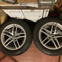 Alfa GIULIA cerchi 16  con TMPSD e gomme 225/55