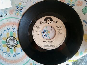 DISCO 45 GIRI BOBBY PARIS TRAGEDY/PER-SO-NAL-CY