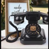 registratore audio guest book per matrimonio 