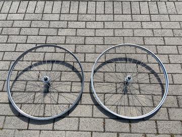 Coppia ruote bici bacchetta