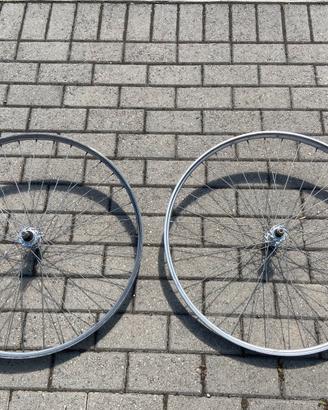 Coppia ruote bici bacchetta