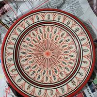Piatto decorativo in ceramica marocchina.