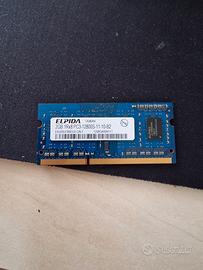 1 slot ram da 2gb usata
