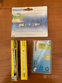 Lampadine alogene lineari