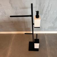 2 Piantane multifunzione per bagno