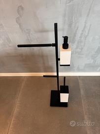 2 Piantane multifunzione per bagno