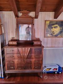 cassettiera con pettineuse