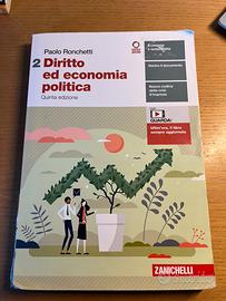 Diritto ed economia politica 2 Quinta ed-  Ronch