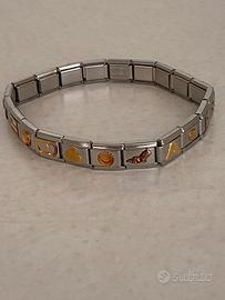 Bracciale Nomination uomo con 21 moduli charm
