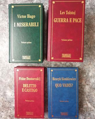 Guerra e Pace I miserabili Delitto e castigo ...