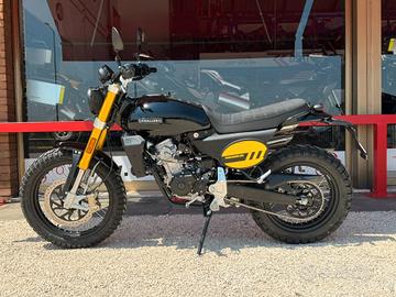 Fantic Caballero 125 scrambler nero my25