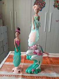 Ballerine volanti anno 1994 Ciclamina e Petula