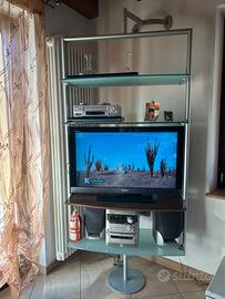 Set porta tv girevole e tavolino
