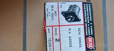 Commutatore Breter rotativo a 4 Pos. Coldelite