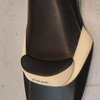 Sella Tmax 500, nuova, panna,nera, pelle