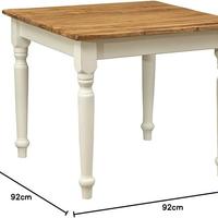 BISCOTTINI Tavolo da Pranzo in Massello di Tiglio