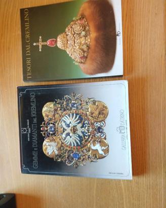 2 Libri "GEMME E DIAMANTI"+"TESORI" dal Cremlino
