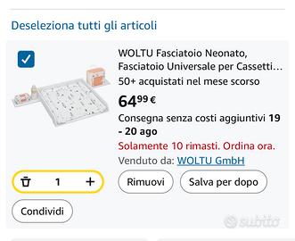 Fasciatoio per mobile HEMNESS IKEA