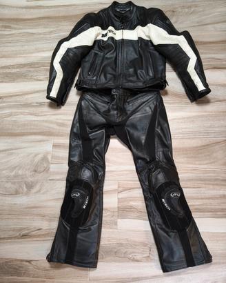 tuta in pelle M-TECH