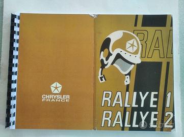 SIMCA Rallye 1 2 Manuale USO MANUTENZIONE