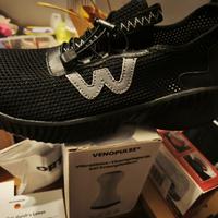 Scarpe da lavoro super leggere con punta metallo