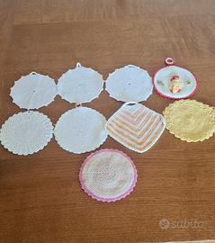 set presine all'uncinetto 