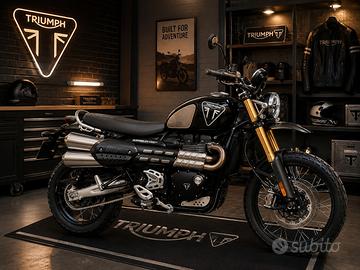 Triumph scrambler 1200 boneville super acc.