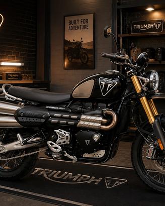 Triumph scrambler 1200 boneville super acc.