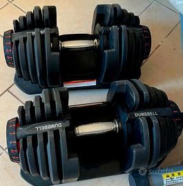 Manubri regolabili fino a 40 kg