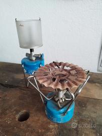 lampada e fornello da campeggio 