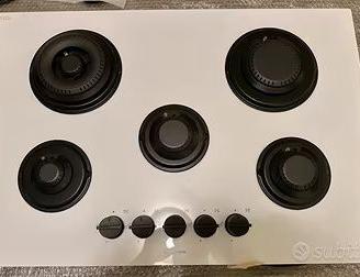 Barazza Mood 1PMD70B - Piano gas 75 cm bianco