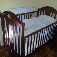 Culla in legno massello Pali