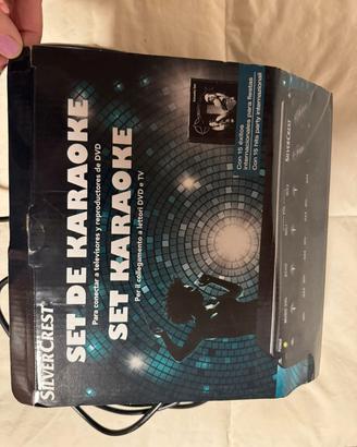 Set karaoke silvercrest