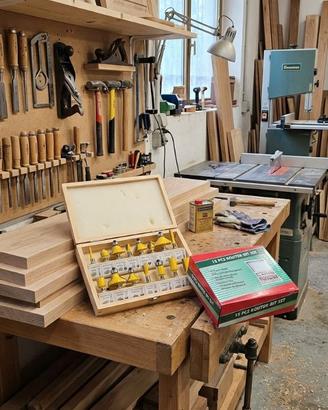 Set frese legno