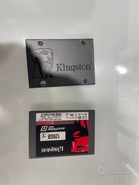 SSD Kingston SATA – 240 GB e 120 GB – SMART OK