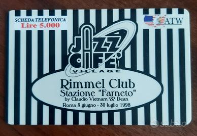 SCHEDA TELEFONICA ATW RIMMEL CLUB