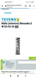 molle Mercedes classe E 