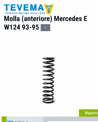 molle Mercedes classe E 